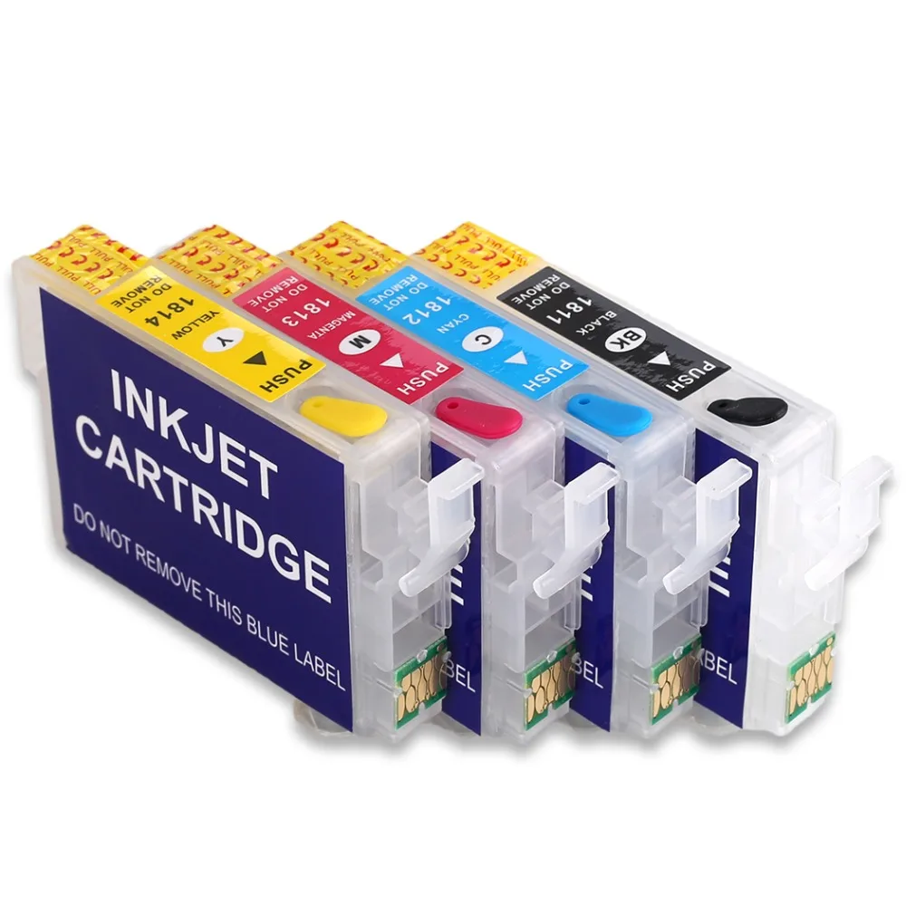 T1811 Empty Refillable Ink For Epson XP-30 XP-102 XP-202 XP-302 XP-402 XP-105 XP-205 XP-305 XP-405 XP-405WH XP-415 Printer
T1811 Empty Refillable Ink For Epson XP-30 XP-102 XP-202 XP-302 XP-402 XP-105 XP-205 XP-305 XP-405 XP-405WH XP-415 Printer