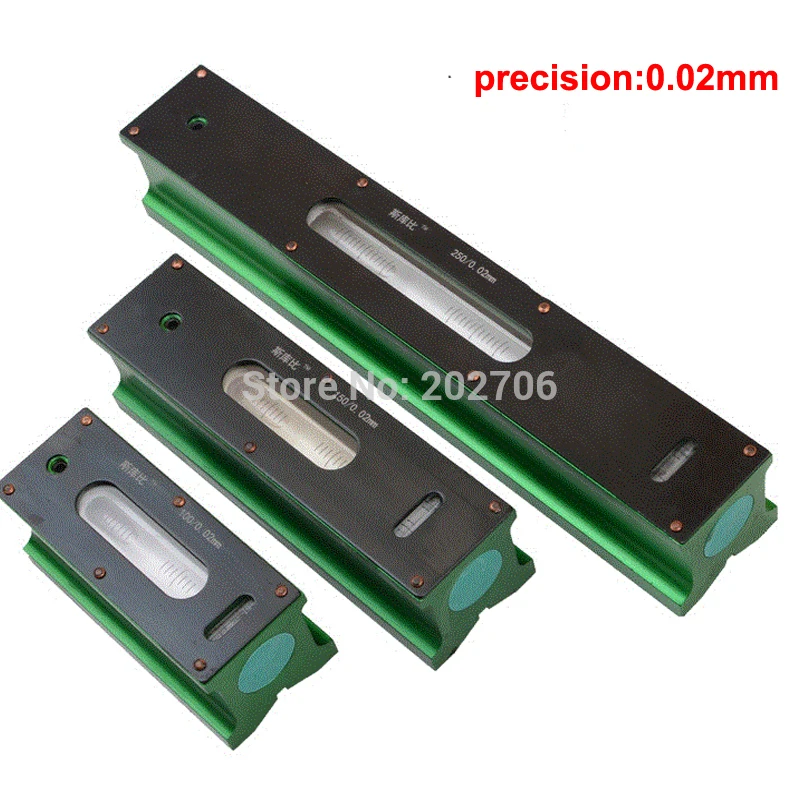 

High precision 0.02mm 100/150/200/250/300mm industrial level Mechanical Bar Level spirit level Instrument Measuring Tool