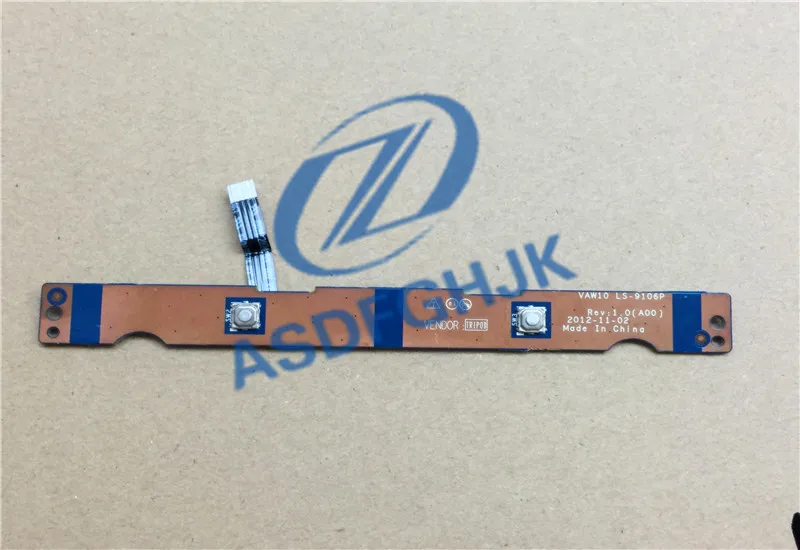 Original For Dell FOR Inspiron 17 3721 5721 5737 Mouse Button Board VAW10 LS-9106P
Original For Dell FOR Inspiron 17 3721 5721 5737 Mouse Button Board VAW10 LS-9106P