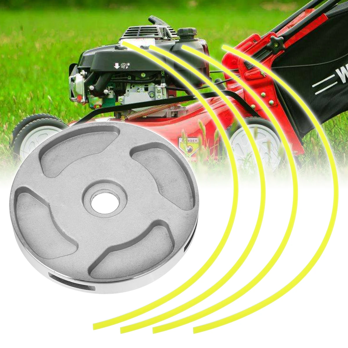 New Mower Trimmer Alloy Trimmer Head Head Universal String Saw Grass Brush Grass Trimmer Head For Lawn Mower Cutter
New Mower Trimmer Alloy Trimmer Head Head Universal String Saw Grass Brush Grass Trimmer Head For Lawn Mower Cutter