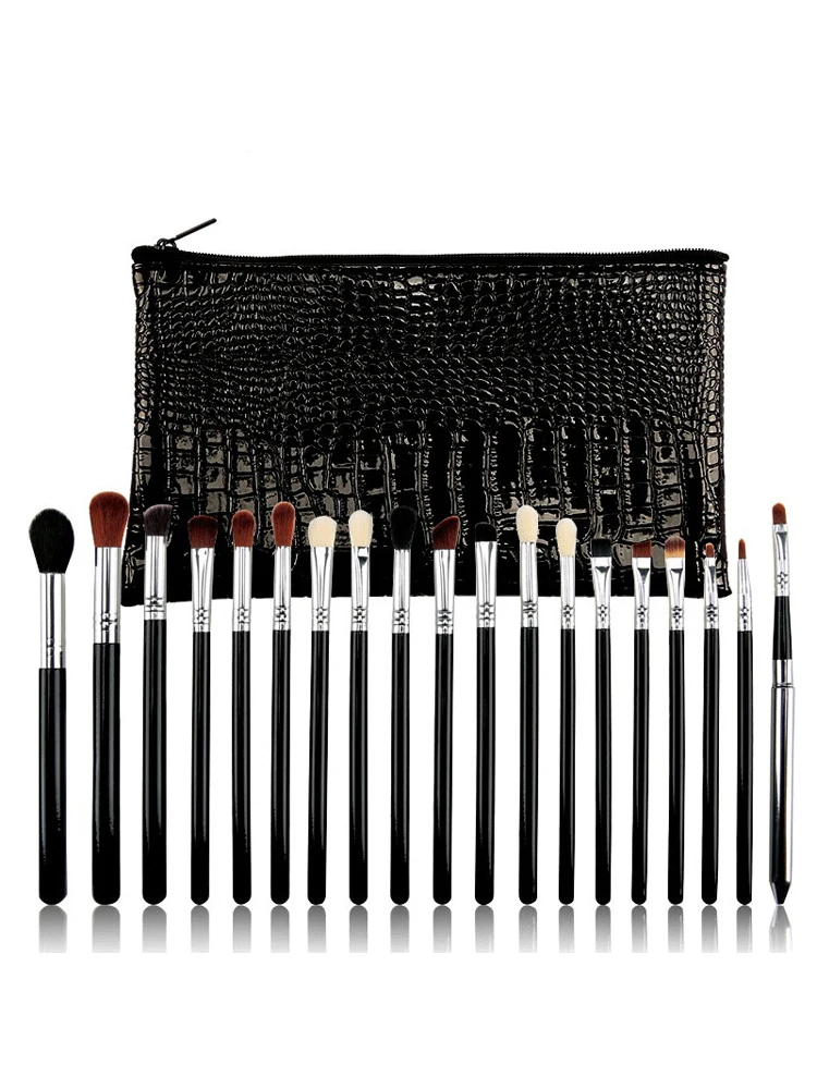 Makeup Brushes 19 pcs Professional Eye Make Up Brushes Eyeshadow Blending Creasing Eyebrow Brush Set With Bag and Puff
Makeup Brushes 19 pcs Professional Eye Make Up Brushes Eyeshadow Blending Creasing Eyebrow Brush Set With Bag and Puff