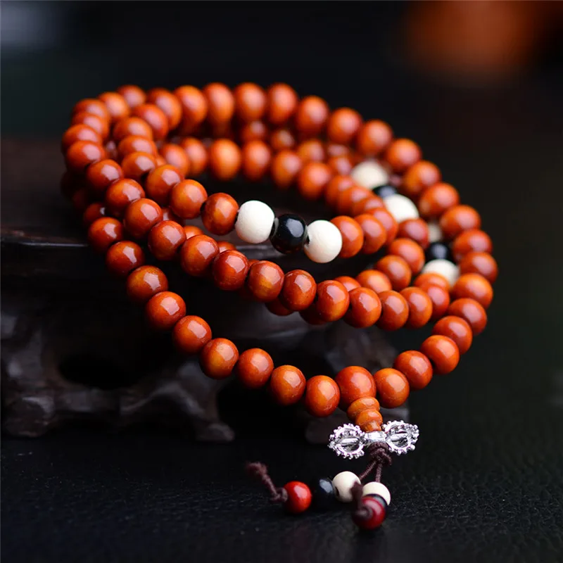 108 Beads 8mm Natural Sandalwood Buddhist Buddha Wood Prayer Bead Unisex Men Bracelets & Bangles Jewelry
108 Beads 8mm Natural Sandalwood Buddhist Buddha Wood Prayer Bead Unisex Men Bracelets & Bangles Jewelry