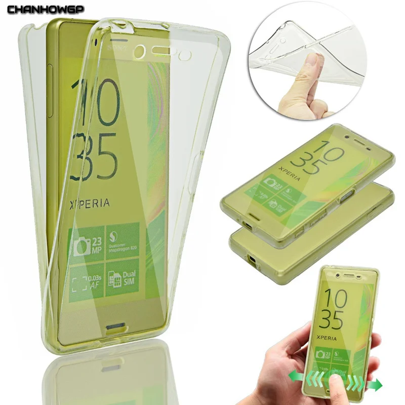 CHANHOWGP Double Transparent Soft Case For Sony Xperia Z3 Z5 Compact X XA X Performance M4 M5 Aqua C5 Ultra C4 Full Body Cases
CHANHOWGP Double Transparent Soft Case For Sony Xperia Z3 Z5 Compact X XA X Performance M4 M5 Aqua C5 Ultra C4 Full Body Cases