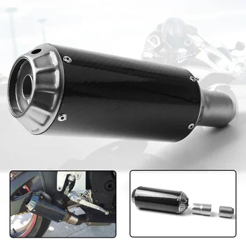 36-51mm Carbon Fiber Motorcycle Exhaust Muffler Modified Exhaust Pipe for z800 cbr125 cbr600 cb750 bj600 yamaha mt09 mt10 mt07
36-51mm Carbon Fiber Motorcycle Exhaust Muffler Modified Exhaust Pipe for z800 cbr125 cbr600 cb750 bj600 yamaha mt09 mt10 mt07