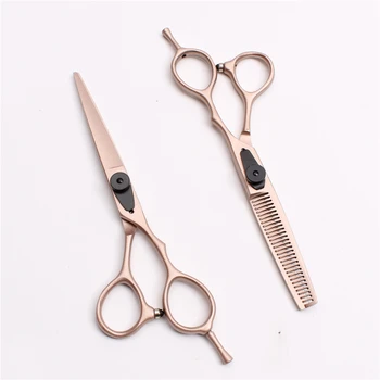 C9015 5.5" Japan Customized Logo Rose Gold Professional Hairdressing Scissors Thinning Shears Cutting Scissors DIY Hair Scissors
C9015 5.5" Japan Customized Logo Rose Gold Professional Hairdressing Scissors Thinning Shears Cutting Scissors DIY Hair Scissors