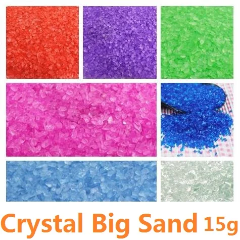 (Order 2 lots -25%)15g Crystal Big Sand Micro Landscape Decor DIY Sand Table Model Material Decoration Home Garden Building Tool
(Order 2 lots -25%)15g Crystal Big Sand Micro Landscape Decor DIY Sand Table Model Material Decoration Home Garden Building Tool