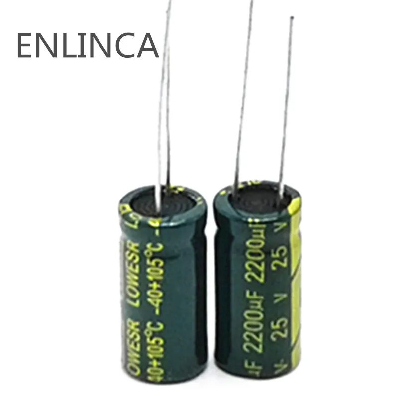 20pcs/lot H203 25V 2200UF Low ESR/Impedance high frequency aluminum electrolytic capacitor 25v2200uf size 10*20 2200UF25V
20pcs/lot H203 25V 2200UF Low ESR/Impedance high frequency aluminum electrolytic capacitor 25v2200uf size 10*20 2200UF25V