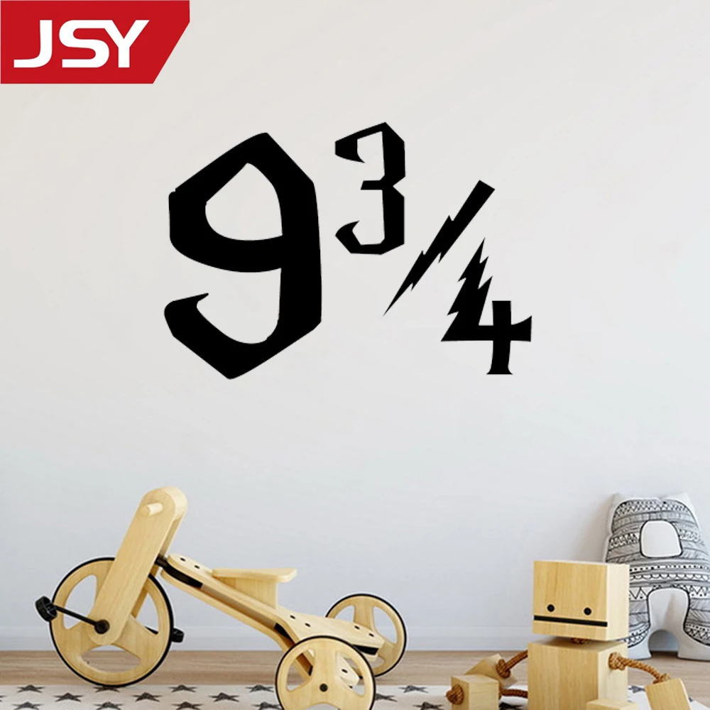Jiangs Yu 1 PC Platform 9 3/4 Quarters Sign Numbers Vinyl Wall Sticker for Kids Room Bedroom Sticker
Jiangs Yu 1 PC Platform 9 3/4 Quarters Sign Numbers Vinyl Wall Sticker for Kids Room Bedroom Sticker