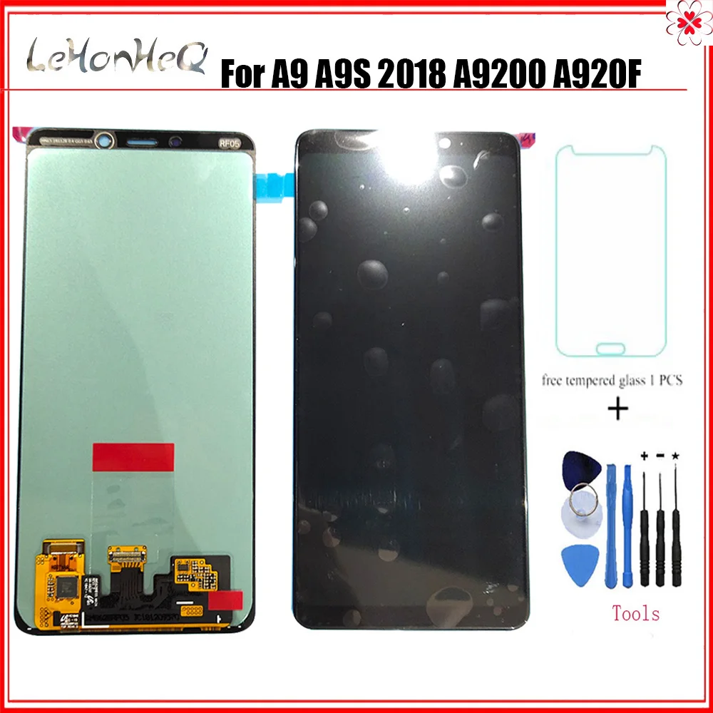 100% Test AMOLED LCD For Samsung Galaxy A9 2018 A920 A920F Display Touch Screen Digitizer Assembly Replacement LCD
100% Test AMOLED LCD For Samsung Galaxy A9 2018 A920 A920F Display Touch Screen Digitizer Assembly Replacement LCD