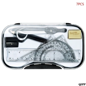Drop Ship&Wholesale 7pcs/set Math Geometry Protractor Drawing Compass Ruler Triangle Math Study Tool Kit School Supplies July 23
Drop Ship&Wholesale 7pcs/set Math Geometry Protractor Drawing Compass Ruler Triangle Math Study Tool Kit School Supplies July 23