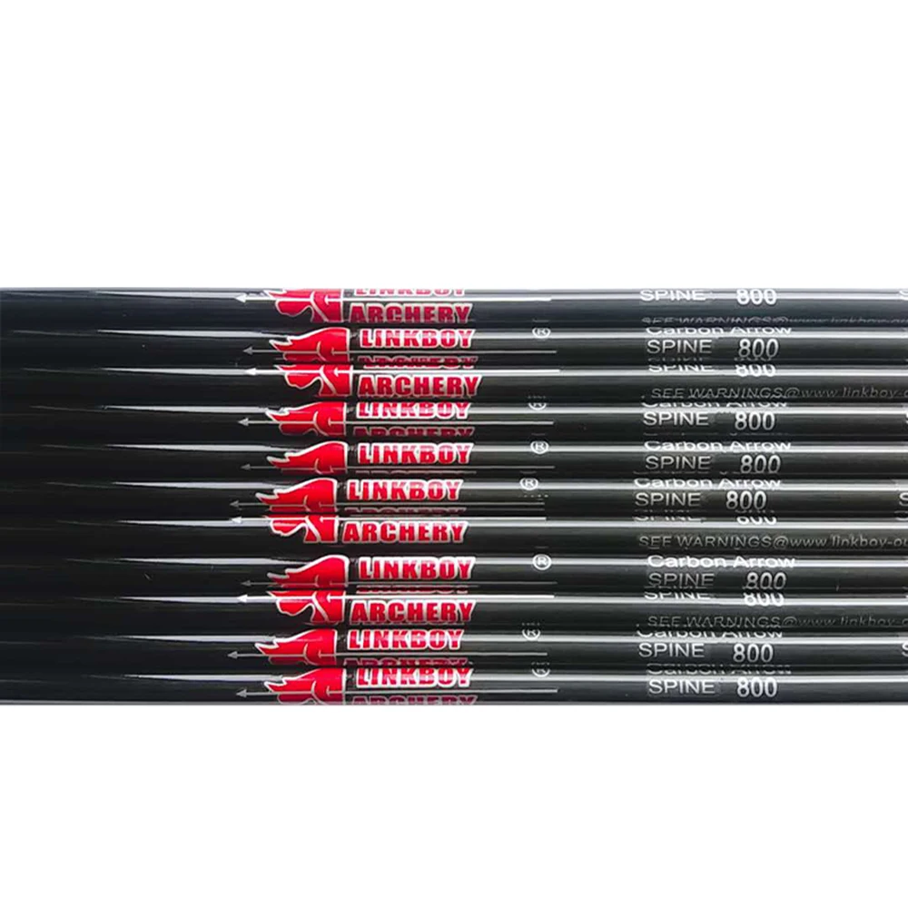 6pcs Linkboy Archery pure Carbon Arrow Shafts 30inch Spine500-800 ID4.2mm Recurve Bow Hunting Arrow Shooting Accessories
6pcs Linkboy Archery pure Carbon Arrow Shafts 30inch Spine500-800 ID4.2mm Recurve Bow Hunting Arrow Shooting Accessories