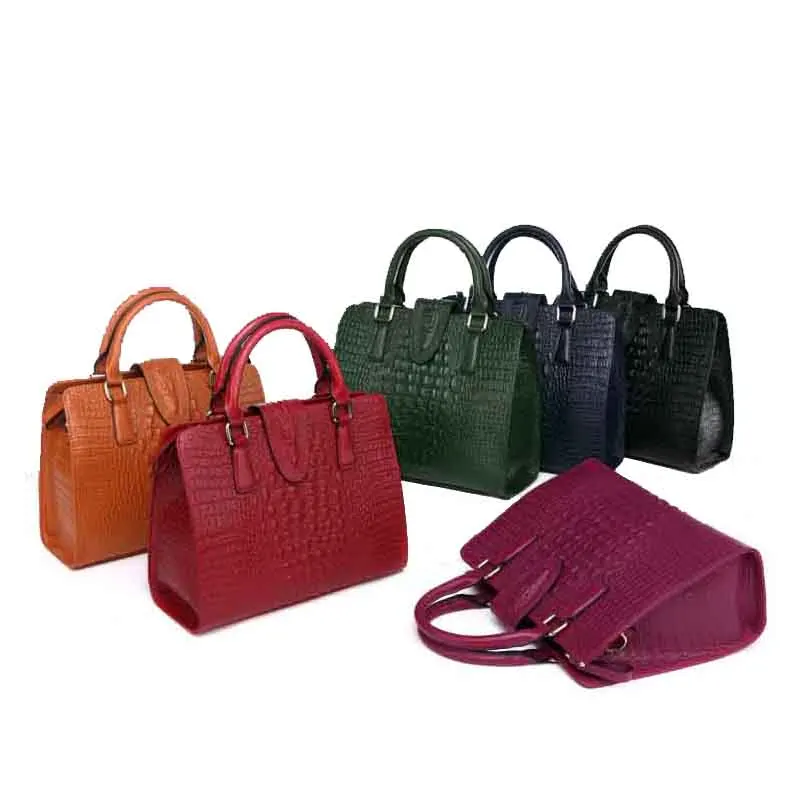 2017 new high-end design crocodile pattern cowhide handbags brand first layer cowhide shoulder handbag commuter leather Messenge
2017 new high-end design crocodile pattern cowhide handbags brand first layer cowhide shoulder handbag commuter leather Messenge