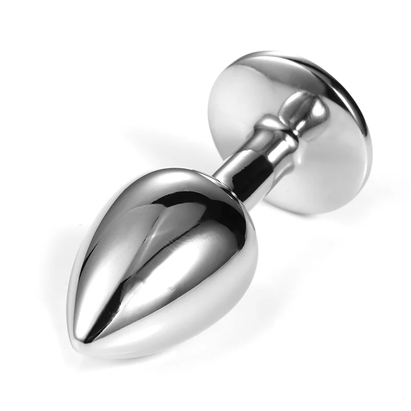 Crystal Jewelry Butt Plug Bullet Dildo Prostate Massager for Men Woman Gay