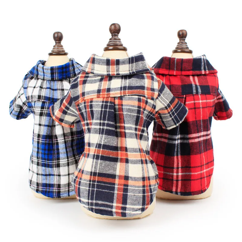 Classic Red Blue Orange Plaid Shirt for Pet Dogs Autumn Winter Thermal Dog Clothes Pet Clothing Supplies Lowest Price On Sale
Classic Red Blue Orange Plaid Shirt for Pet Dogs Autumn Winter Thermal Dog Clothes Pet Clothing Supplies Lowest Price On Sale