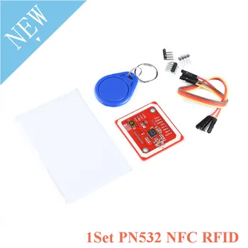 1Set PN532 NFC RFID Wireless Module V3 User Kits Reader Writer Mode IC S50 Card PCB Attenna I2C IIC SPI HSU For Arduino
1Set PN532 NFC RFID Wireless Module V3 User Kits Reader Writer Mode IC S50 Card PCB Attenna I2C IIC SPI HSU For Arduino