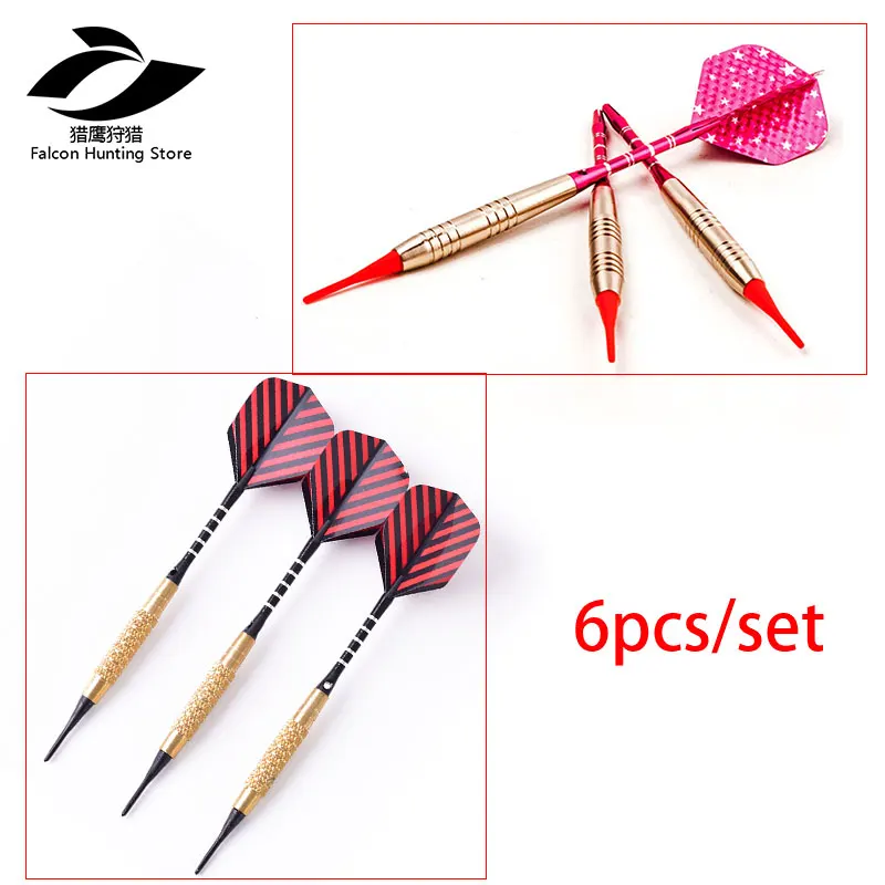6 Pcs Darts Professional Weight 16/17g Darts Soft Tip Match Level Electronic Dart High Quality Copper Dart Softs
6 Pcs Darts Professional Weight 16/17g Darts Soft Tip Match Level Electronic Dart High Quality Copper Dart Softs