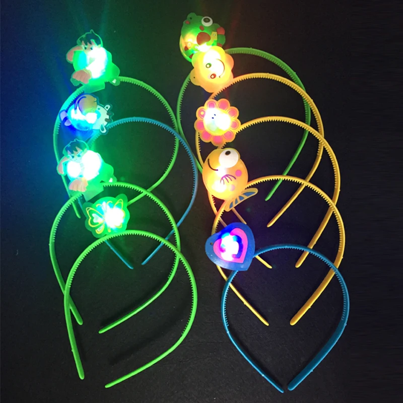 2017 Direct Selling Sale Led Clothes 25pcs/lot Cute Led Headband Party Decoration 1