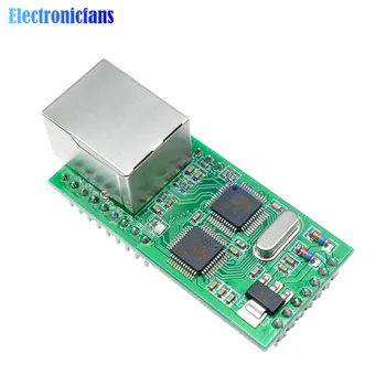 Ethernet to TTL RS232 Serial TTL to TCP / IP RJ45 UDP Network Converter Transmission Module TTL Lan Module With RJ45 Port
Ethernet to TTL RS232 Serial TTL to TCP / IP RJ45 UDP Network Converter Transmission Module TTL Lan Module With RJ45 Port