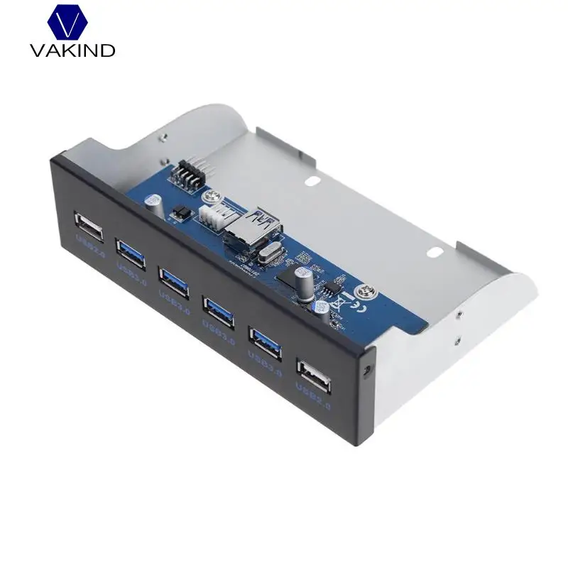 NEW 4 Ports USB3.0 + 2 Ports USB2.0 Interface Extender Desktop Computer PC Front Panel Optical Drives
NEW 4 Ports USB3.0 + 2 Ports USB2.0 Interface Extender Desktop Computer PC Front Panel Optical Drives