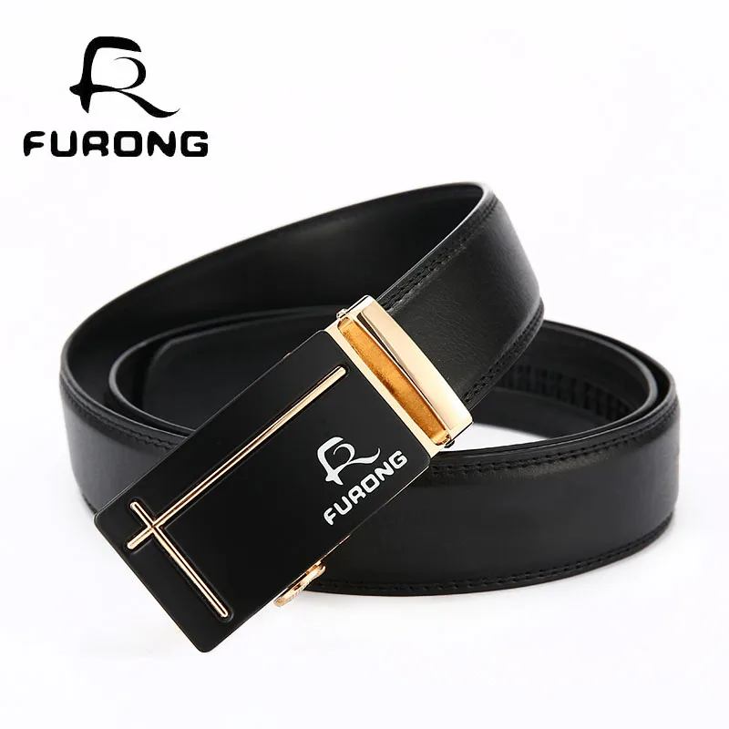 FURONG New Style Luxury Leather Men's Belts 100% Cowskin Strap Metal Automatic Buckle Men Black Belt Business Men Belts
FURONG New Style Luxury Leather Men's Belts 100% Cowskin Strap Metal Automatic Buckle Men Black Belt Business Men Belts