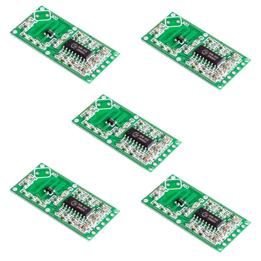 5PCS Microwave Radar Sensor RCWL-0516 Switch Module Human Induction Board Detector
5PCS Microwave Radar Sensor RCWL-0516 Switch Module Human Induction Board Detector