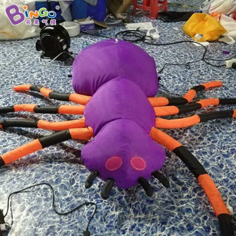 Halloween 1.8 meters big inflatable purple spider promotional big spider inflatables for ground decoration toys
Halloween 1.8 meters big inflatable purple spider promotional big spider inflatables for ground decoration toys