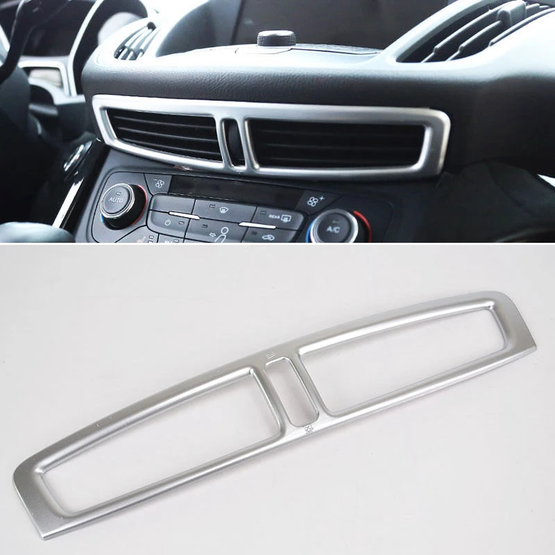 For Ford Escape Kuga 2017 2018 Silver Chrome Center Console Air Vent Outlet Cover Trim
For Ford Escape Kuga 2017 2018 Silver Chrome Center Console Air Vent Outlet Cover Trim