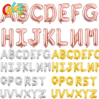 16 Inch Rose Gold Silver Letter Ballons A-Z Alphabet 18 Year Happy Birthday Balloons Wedding Party Decoration DIY Foil Balloons
16 Inch Rose Gold Silver Letter Ballons A-Z Alphabet 18 Year Happy Birthday Balloons Wedding Party Decoration DIY Foil Balloons