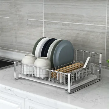 304 stainless steel bowl rack single drain dish rack kitchen rack store and hang the bowl rack LU5301
304 stainless steel bowl rack single drain dish rack kitchen rack store and hang the bowl rack LU5301