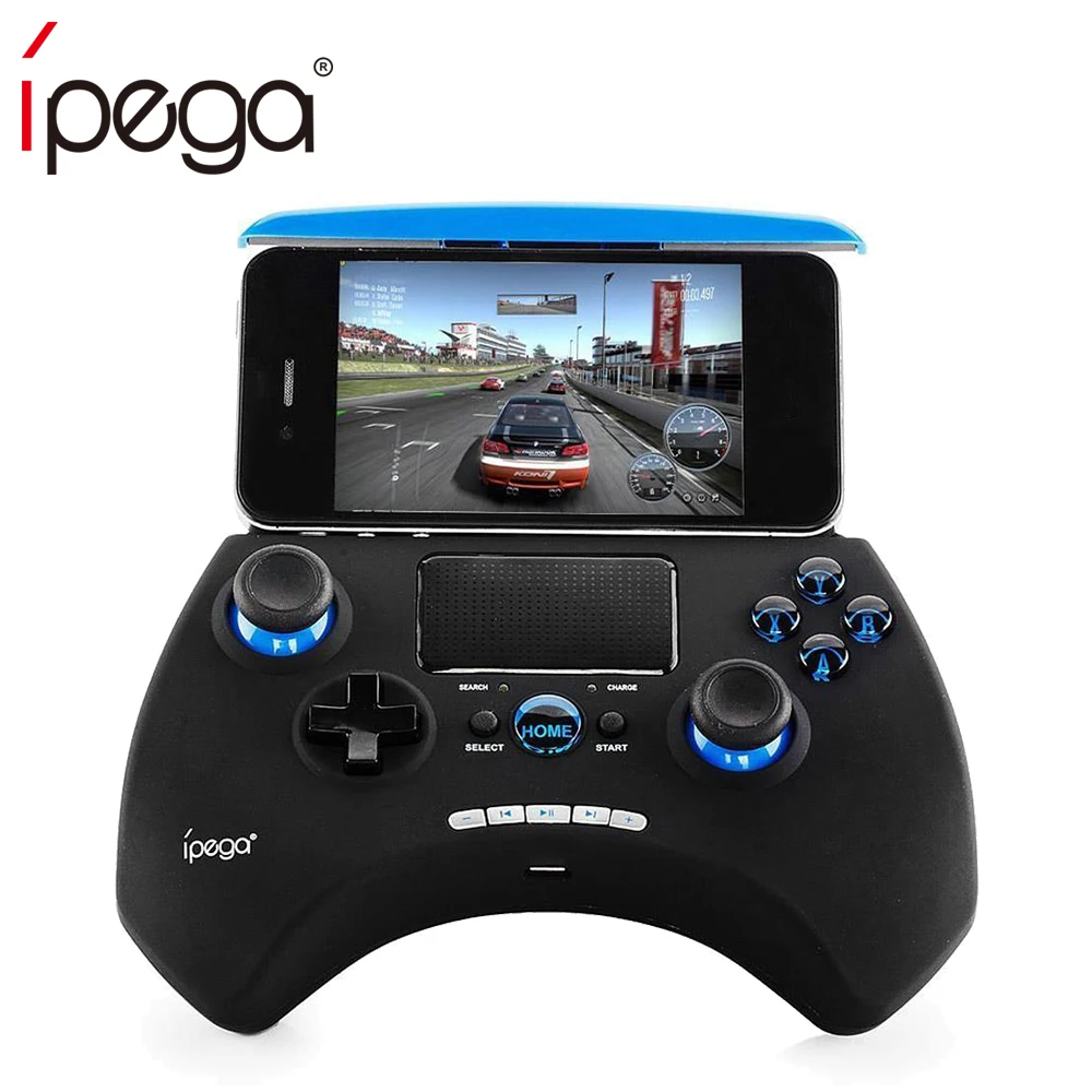 

iPega PG-9028 PG 9028 Wireless Gamepad Bluetooth V3.0 Game Controller & Touchpad Build-in Holder for Android Smartphone for pubg