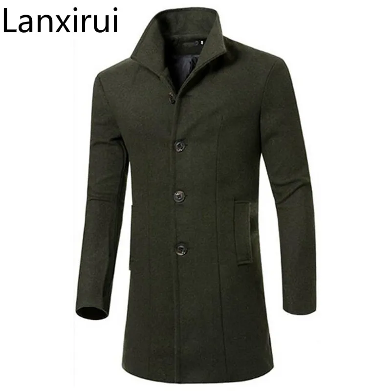 Men's Wool Coat Hot Sale Fashion Autumn Winter Slim Stand Collar Casual Jacket M-3XL Size 5 Colors MWN207
Men's Wool Coat Hot Sale Fashion Autumn Winter Slim Stand Collar Casual Jacket M-3XL Size 5 Colors MWN207