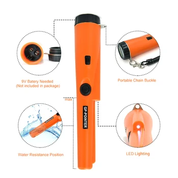 New Handheld Metal Detector Gold Metallic Finder Security Scanner Sensitive Search Pinpointer LMH66
New Handheld Metal Detector Gold Metallic Finder Security Scanner Sensitive Search Pinpointer LMH66
