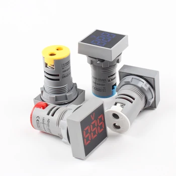 22MM DIY Mini Digital Voltmeter Round AC 60-500V Volt Voltage Tester Meter Monitor Power LED Indicator Pilot Lamp Light Display
22MM DIY Mini Digital Voltmeter Round AC 60-500V Volt Voltage Tester Meter Monitor Power LED Indicator Pilot Lamp Light Display