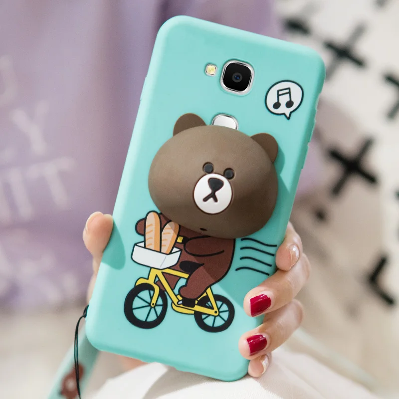 For Huawei Honor 5c case,Hengneker Cartoon 3D bear rabbit soft silicone Fitted Case+Headphone line Pocket for huawei Y6 II cover
For Huawei Honor 5c case,Hengneker Cartoon 3D bear rabbit soft silicone Fitted Case+Headphone line Pocket for huawei Y6 II cover