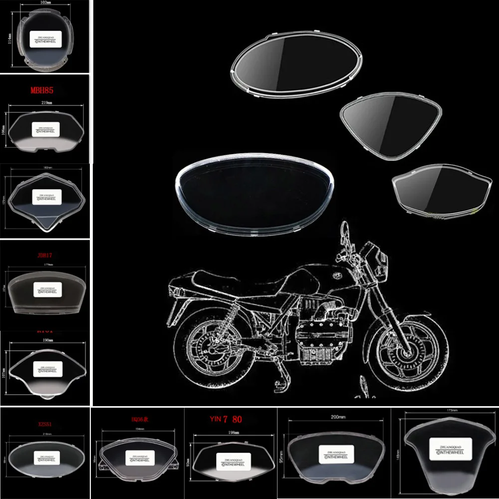 New Motorcycle Speedometer Tachometer Dashboard Instrument Glass Plastic Lens Cover For Scooter Moped ATV E-Scooter Motocross
New Motorcycle Speedometer Tachometer Dashboard Instrument Glass Plastic Lens Cover For Scooter Moped ATV E-Scooter Motocross