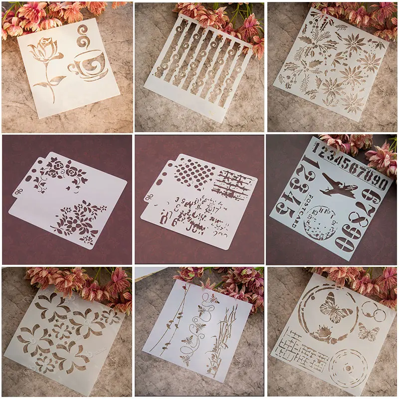 Flowers Butterfly Numbers Stencils For Painting Scrapbooking Stamp Cake Decorating Tool Embossing Paper Cards Album DIY Decor
Flowers Butterfly Numbers Stencils For Painting Scrapbooking Stamp Cake Decorating Tool Embossing Paper Cards Album DIY Decor