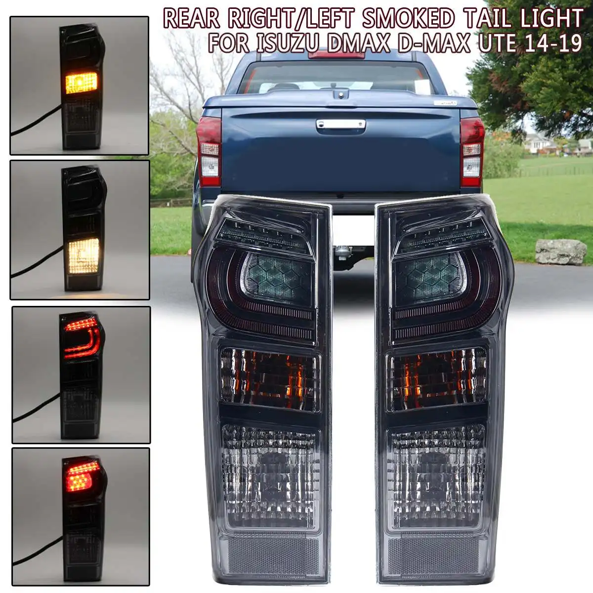 Led Tail Light Brake Rear Lamp Left Right Side For Isuzu DMax D-Max Ute 2017 2018 2019 8961253983 898125393 w/wire Harness
Led Tail Light Brake Rear Lamp Left Right Side For Isuzu DMax D-Max Ute 2017 2018 2019 8961253983 898125393 w/wire Harness