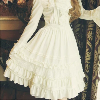 Spring Autumn Lolita Skirt Women Special Customized Palace Skirt Female Soft Chiffon Lace Cute Dolly High Waist Skirts X024
Spring Autumn Lolita Skirt Women Special Customized Palace Skirt Female Soft Chiffon Lace Cute Dolly High Waist Skirts X024