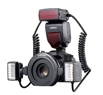 YONGNUO YN-24EX Macro flash Speedlite Macro Twin Lite TTL Flashfor Canon Close-up Photography/Macro shooting
YONGNUO YN-24EX Macro flash Speedlite Macro Twin Lite TTL Flashfor Canon Close-up Photography/Macro shooting