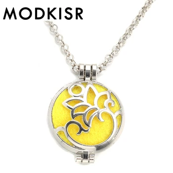 MODKISR Wholesale Wild 30mm Flower Exquisite Diverse Classic Essential Oil Diffusing High Quality Necklace Aroma Locket Pendant
MODKISR Wholesale Wild 30mm Flower Exquisite Diverse Classic Essential Oil Diffusing High Quality Necklace Aroma Locket Pendant