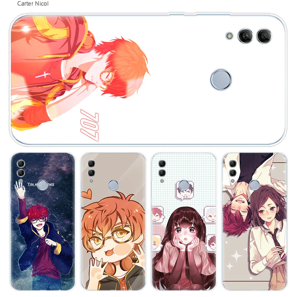 707 Mystic Messenger Anime Silicone Case Cover for Huawei Honor 10 Lite 8C 8X 7C Y6 Y7 Y9 Prime 2018 2019 7A Pro 7C Enjoy 8 9 Pl
707 Mystic Messenger Anime Silicone Case Cover for Huawei Honor 10 Lite 8C 8X 7C Y6 Y7 Y9 Prime 2018 2019 7A Pro 7C Enjoy 8 9 Pl