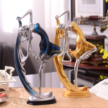 Modern Creative Dancer Resin Crafts Desk Decoration Figurines & Miniatures Fashion Furnishing Articles for wedding Home Decor
Modern Creative Dancer Resin Crafts Desk Decoration Figurines & Miniatures Fashion Furnishing Articles for wedding Home Decor