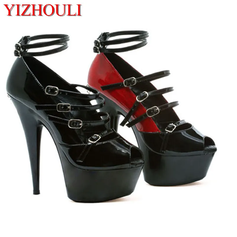 15cm ultra high heels fine with waterproof paint single shoe heels Color matching diamond club shoes
15cm ultra high heels fine with waterproof paint single shoe heels Color matching diamond club shoes