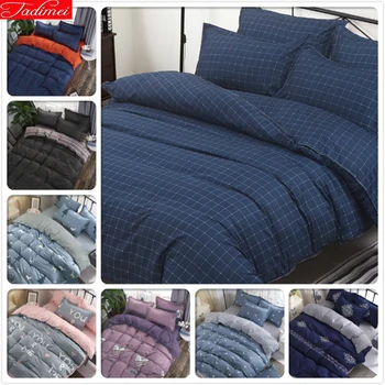 Blue Plaid Duvet Cover Bedding Set Double Queen King Big Size 180x200 200x230 220x240 Bedspreads Adult Bed Linens Comforter Case
Blue Plaid Duvet Cover Bedding Set Double Queen King Big Size 180x200 200x230 220x240 Bedspreads Adult Bed Linens Comforter Case