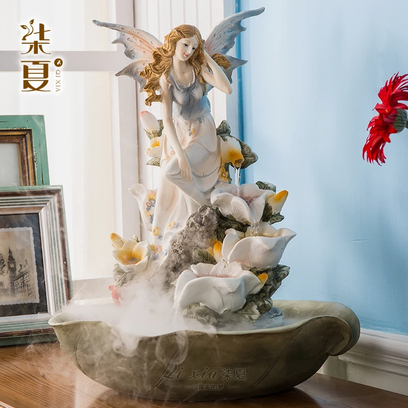 Practical wedding gift creative European TV cabinet room decor water fountain ornaments housewarming gift
Practical wedding gift creative European TV cabinet room decor water fountain ornaments housewarming gift