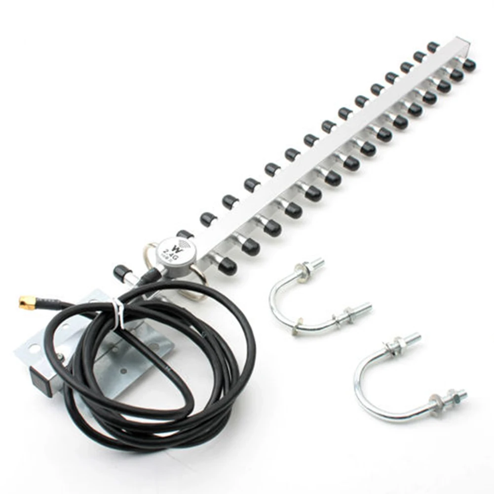 2.4GHz 25dbi Adsorption Outdoor Alloy Durable RP-SMA Lightweight Directional For Wireless Router WIFI Yagi Antenna Versatile
2.4GHz 25dbi Adsorption Outdoor Alloy Durable RP-SMA Lightweight Directional For Wireless Router WIFI Yagi Antenna Versatile