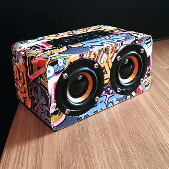 Cartoon Bluetooth speaker wood vintage cute mini Wireless super bass subwoofer stereo hi-fi portable outdoor loudspeaker system
Cartoon Bluetooth speaker wood vintage cute mini Wireless super bass subwoofer stereo hi-fi portable outdoor loudspeaker system