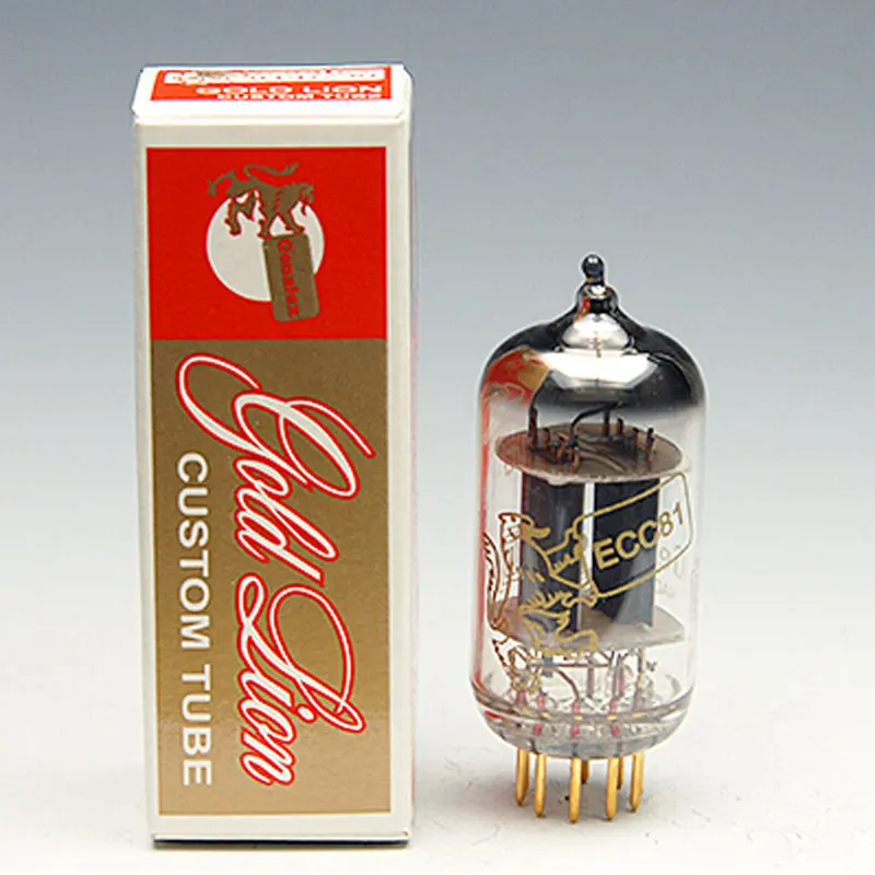1 шт. x genalex-Золотой Лев 12AT7 (ECC81/b739) предусилителя трубы вакуумные Клапан Гитары AMP