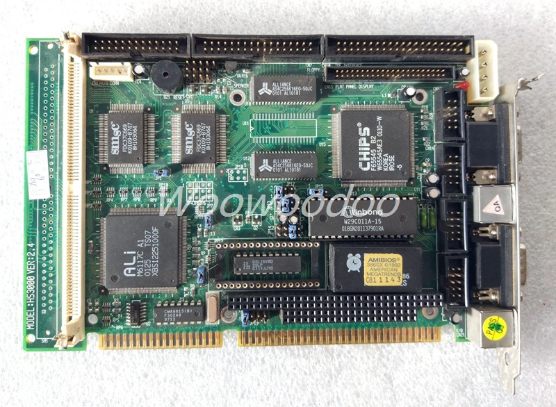 HS3000 VER: 2 4 ISA 386 полуразмерная Промышленная материнская плата | Компьютеры и офис