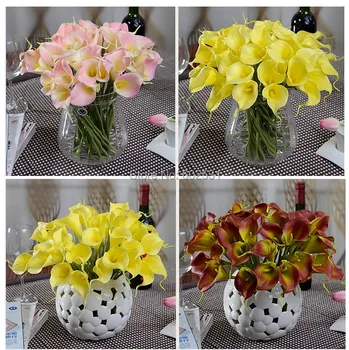20pcs/lot Simulation single callas silk flowers home decoration flower pu calla lily wedding decoration flowers party decora
20pcs/lot Simulation single callas silk flowers home decoration flower pu calla lily wedding decoration flowers party decora